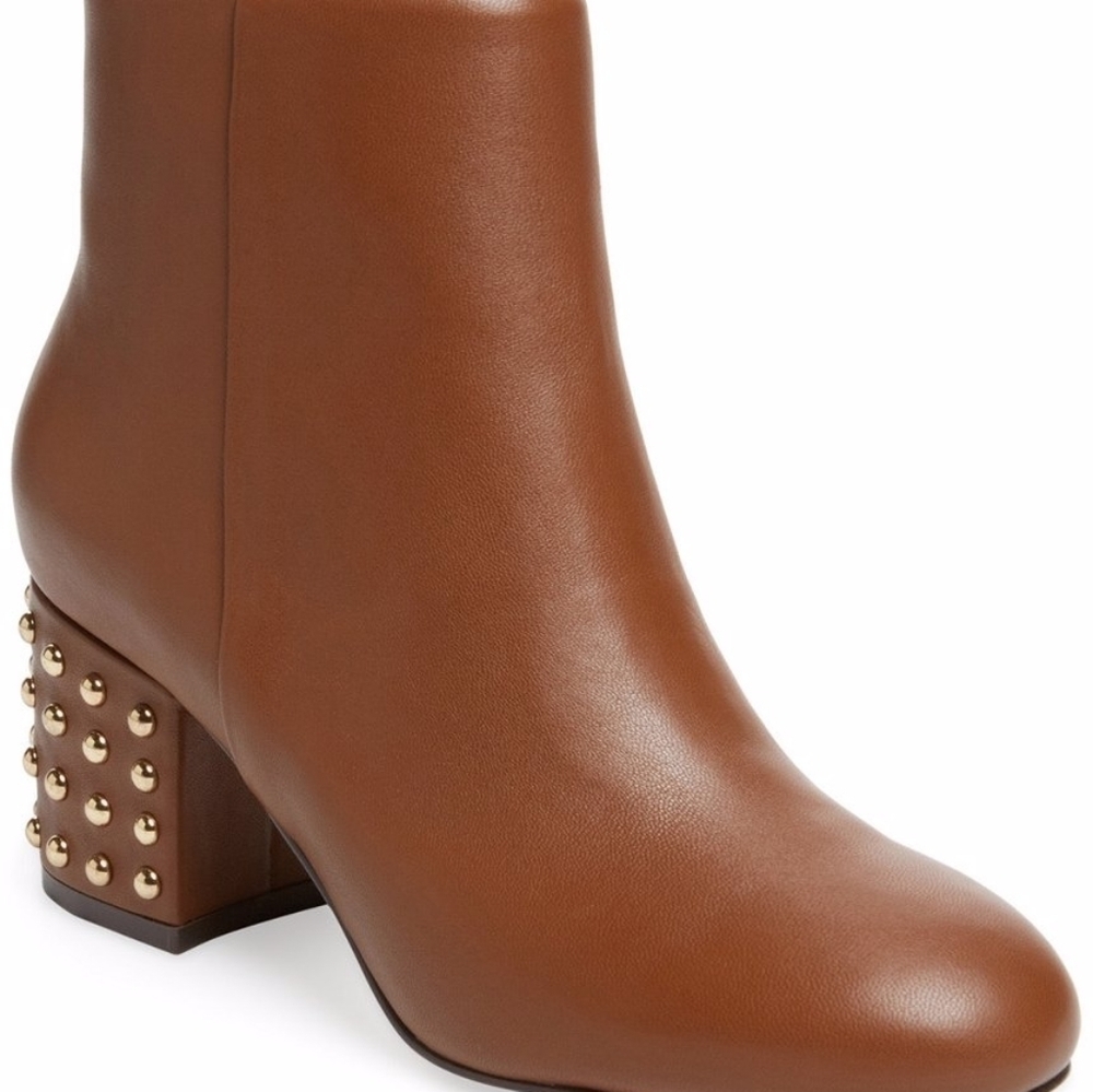 Maiden Lane Classic Block Heel Bootie